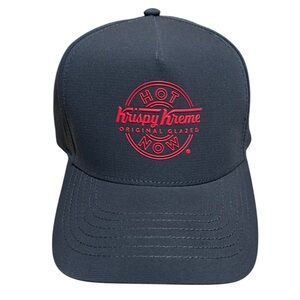 Krispy Kreme Dark Gray and Red Logo Hot Now Baseball Cap Women’s One Size